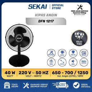 SEKAI Kipas Angin Duduk / Kipas Angin Meja 12 Inch - DFN 1217 / DFN 1218