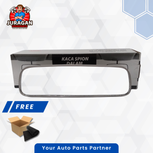 Kaca Spion Kabin / Mirror Dalam Mobil  Mitsubishi L300 - Original Merek Emgi 3832 (Harga Satuan) - Murah Meriah - Cod Bayar Di Tempat