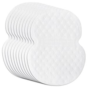 100ชิ้น แผ่นแปะใต้วงแขนแบบใช้แล้วทิ้ง แผ่นแปะใต้วงแขน แผ่นซับเหงื่อ แผ่นระงับกลิ่นกาย / แผ่นแปะแบบไม่ทอ สติกเกอร์ระงับกลิ่นกายแบบระบายอากาศ