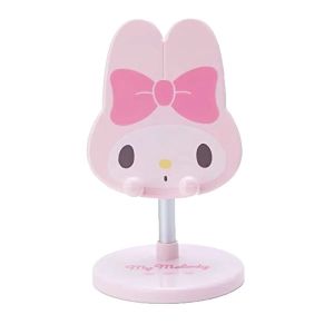 JBS73 Multi-functional Kuromi Phone Stand Statue Anti-slip Girl Desk Lazy Bracket Smartphone Holder Portable My Melody Mobile Phone Holder Phone Accessories