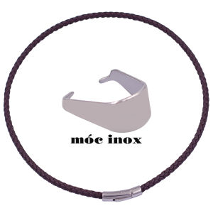 Mặt Phật Bất động minh vương đá mắt hổ 4.5 cm ( size lớn ) kèm dây da nâu - VDANMHN2 Phật bản mệnh mặt Phật đá mặt dây chuyền Phật