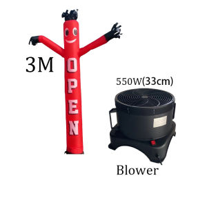 High-Speed 13" Inflatable Sky Dancer Blower Fan LED Optional for Outdoor Advertising & Events