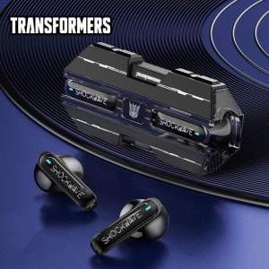 Transformers TF-T01 Tai Nghe Bluetooth Tai Nghe Nhét Tai Không Dây Bumblebee Optimus Prime Smart Touch Nhạc Trò Chơi Chế Độ Kép Mic Bluetooth 5.3 Transformers G20