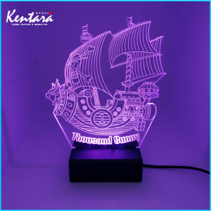 Lampu Hias Akrilik Led Thousand Sunny One Piece