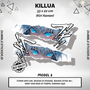 Sticker Stripping All Type Motor Print Cutting Stiker Mata Anime Killua