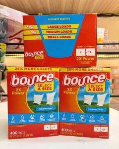 Giấy Thơm Bounce 400 tờ Của Mỹ - Bí Quyết Giữ Quần Áo Thơm Lâu Ngày Mưa