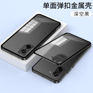 Luxury Metal bumper Matte PC Hard Back Shell for OnePlus Ace 5 Racing Edition Nord 4 Phone Case Aluminum Alloy Frame Skin Funda Can pop up