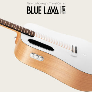 2022 New Lava Blue Acoustic Guitar Boys and Girls Novice Beginner Folk Guitar Travel 36 Inch
