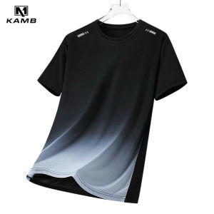 KAMB Kaos olahraga lengan pendek pria