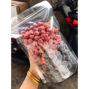 1kg kẹo dâu tây dâu tằm Đà Lạt (túi zip) nhìn là muốn ăn ngay sang trọng hợp vệ sinh đồ ăn vặt tuyệt vời SUSUTOSHOP