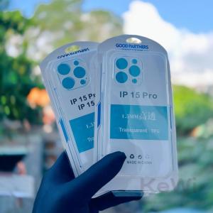 Ốp Lưng Dẻo TPU Trong Suốt Dành Cho iPhone 15 Pro Max / iPhone 15 Pro / iPhone 14 Pro Max / iPhone 14 Pro Bảo Vệ Camera