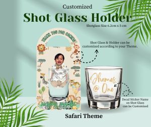Customized Shot glass Holder Personalized Shot glass Souvenir Giveaways
