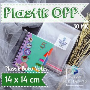 PLASTIK OPP TEBAL SEAL 30 Micron 0.5 14 x 14 Cm PLASTIK KEMASAN Atau PLASTIK UNDANGAN