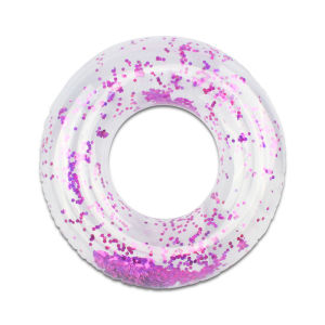 Salbabida For Kids/Adult Transparent Inflatable Swimming Ring/Transparent Salbabida Sequin Swimming Ring Fashion Swimming Ring Salbabida Floater Inflatable
