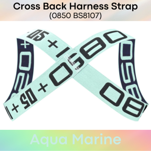 Mens Strap: Nylon Cross Back Harness Strap (BS8107)