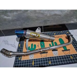 KNALPOT RACING DPJ SEGI 6 ALL BEBEK JUPITER VEGA SUPRA FIT CRIPTION ASTREA GRAND SHOGUN SMASH C70 DLL