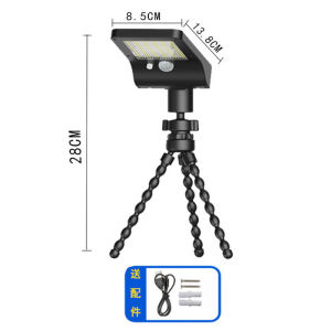 Solar Outdoor Sensor Wall Lamp Lamp And Household Balcony Fence Lighting Lamp Will Light Up Automatically