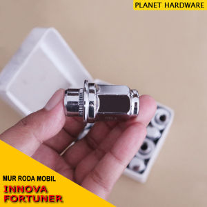 Mur Baut Roda Mobil Innova Fortuner Drat 1.5 Kunci 21 mm