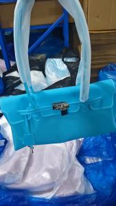 Horizontal Jelly Bag Jelly Series 26 New summer bag kiiikiii Same style jelly tote bag
