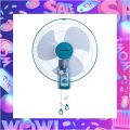 [FREESHIPMAX] Senko TC1686 Double Line Wall Mounted Electric Fan - Genuine (Random Color Matching). 