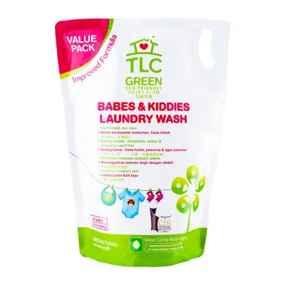 TLC Green Babes And Kiddies Laundry Wash Refill
