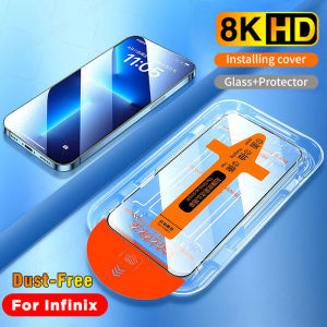 Easy Install Tempered Glass For Infinix Note 50 40 30i 12 G96 VIP Pro Plus Full Cover Screen Protector