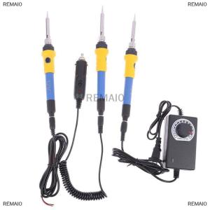 [COD] REMAI0 DC 12V Soldering Iron Low-voltage Car Battery 60W Welding Rework Repair Tools
