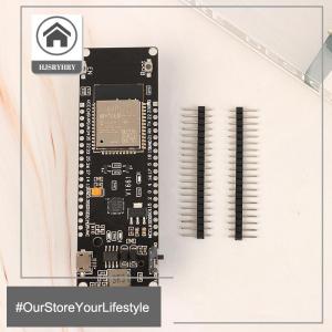 🎄【Special price】HITN บอร์ดพัฒนา WiFi และบลูทูธ IOT ESP32-S3 D1โมดูล ESP32ใช้แบตเตอรี่พร้อมเครื่องชาร์จ Lipo 18650เอาต์พุต3.3V-5V