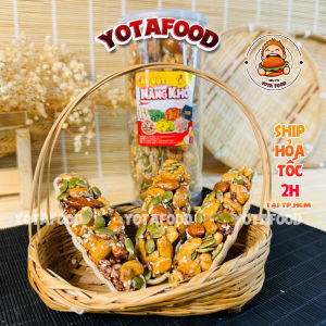 Bánh Thuyền Mix Hạt Dinh Dưỡng ( Siêu Hạt ) - 250Gram từ Yotafood