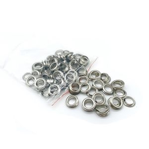 Khoen tròn không gỉ sét 50 khoen ore mắt cáo dùng bọc lỗ tròn quần áo giày balo vải