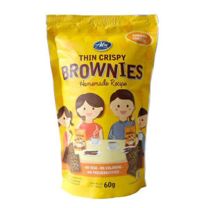 Abe Food Thin Crispy Brownies 60gr - Snack Bayi - Cemilan Anak