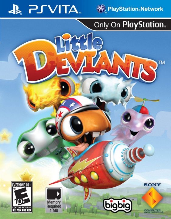 LITTLE DEVIANTS, Playstation Vita Game, PS Vita Games, PSV