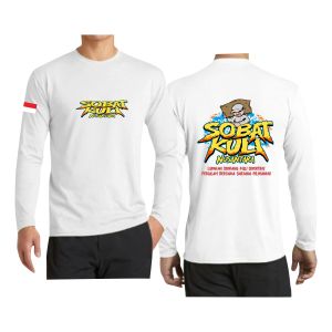 Kaos Pria Lengan Panjang Br Sobat Kuli Baju Distro Keren Katun Tc30s Murah Sablon