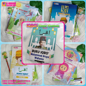 Iqro Custom Foto Dan Nama Gratis Custom Kertas Berwarna Iqro Kids Karakter Ikro Iqro Anak Buku Iqro Jilid 1 Sampai 6 Berwarna Iqro Custom Iqro Costum Nama Buku Iqro Custom Costum Foto Cara Cepat Belajar Alquran