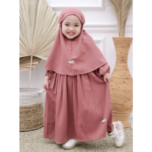 GAMIS TERBARU 2024 ANAK PEREMPUAN KEYRA USIA 1-8 TAHUN CRINKEL AIRFLOW