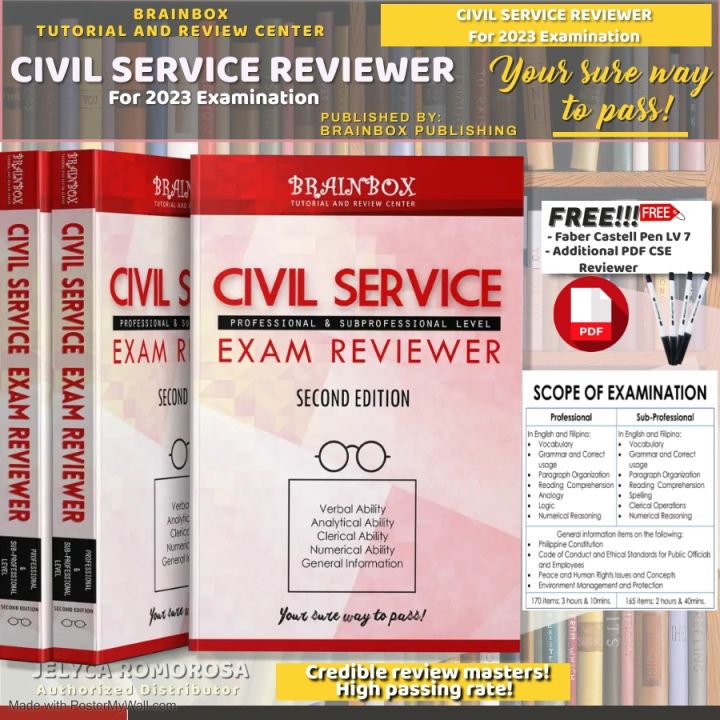 Civil Service Reviewer (For 2024 Examination) | Lazada PH