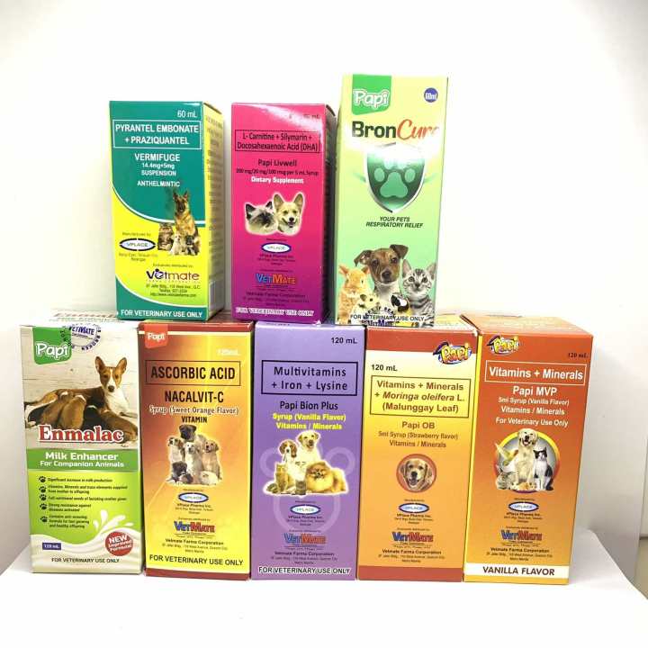 [CLR AGRIVET] PAPI PET VITAMINS / VETMATE VITAMINS FOR PET / PAPI ...