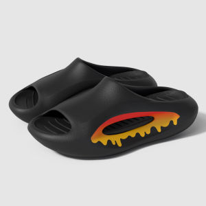 Free Shipping MenS Summer Slippers New Style Suitable For Both Indoor And Outdoor Wear Thick-Soled Non-Slip And Available In Two Colors