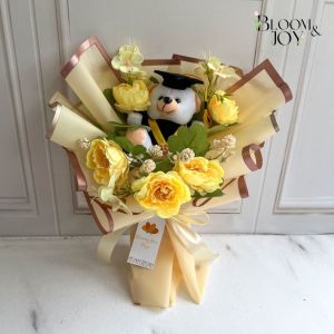 bloomandjoy Buket Wisuda Buket Boneka Graduation Sidang Skripsi buket kelulusan kado wisuda kado graduation free kartu ucapan