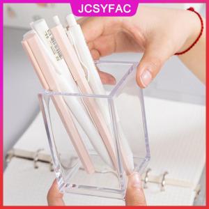 JCSYFAC Make up Organizer nhựa trang điểm bàn chải nồi lưu trữ Acrylic cho mỹ phẩm chủ bàn mỹ phẩm lưu trữ container