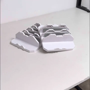 ABS Desktop Organiser Rack Vertical Stacking Laptop Holder Stand For Book Office Supplies Storage