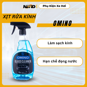 Xịt rửa kính xe ô tô OMINO M86 làm sạch vết bẩn tăng độ sáng bóng cho kính xe gương xe dễ dàng dung tích 500ml