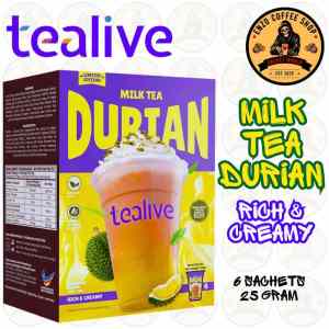 Tealive - Durian Milk Tea - Instant Milk Tea Drink