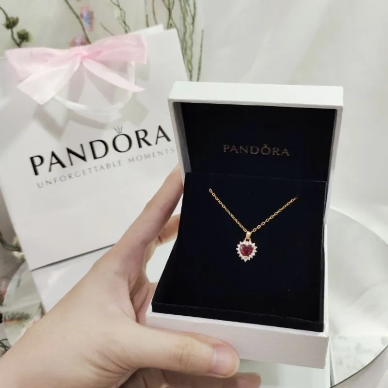 Pandora on sale red necklace