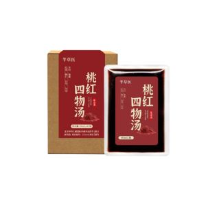 Luo Dalun Peach Red Four-Ingredient Soup Foot Soak Concentrated Original Liquid Peach Kernel Red Flower Herbal Foot Bath Liquid Health Foot Soak Pack Wholesale
