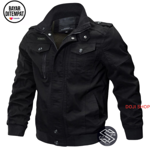 Jaket Bomber Pria / Jaket Bomber Clasik Canvas  / Jaket Motor / Jaket Cowok / Jaket Cowok Distro  / Jaket Pria