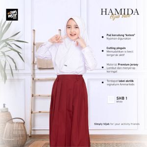 Hijab Anak SD Jilbab Anak SD Hamida Hijab Jilbab Basic Kerudung Anak Sekolah Jilbab Instan TK SD SMP HAMIDA BEYOND BASIC Ammar Kids