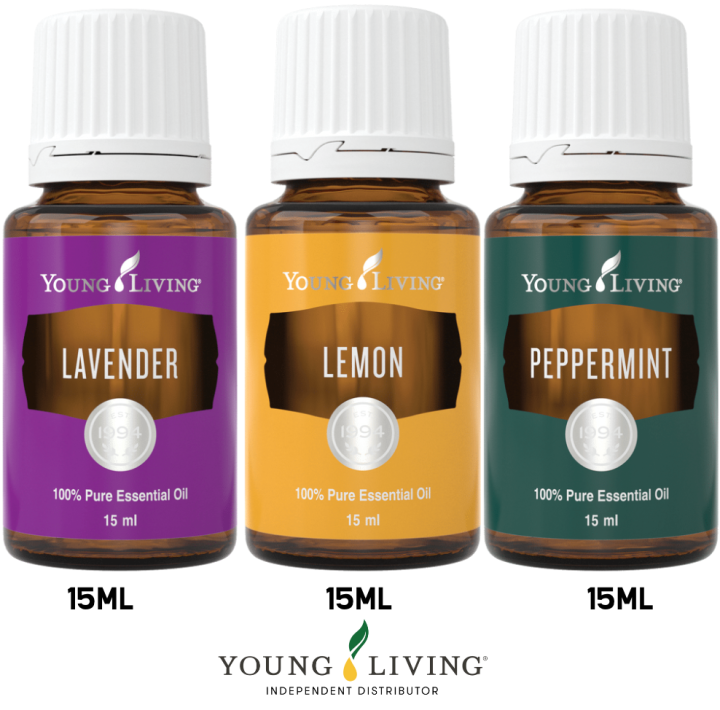 Young Living ALLERGY TRIO Essential Oils 15ml/5ml Lemon / Lavender