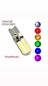 (4 Buah) Lampu Senja Lampu Kota Led T10 24 Led 12/24v