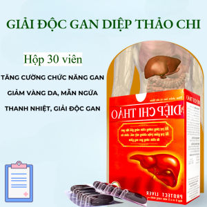 Viên Uống Giải Độc Gan Diệp Chi Thảo 30 Viên – Hỗ Trợ Tăng Cường Chức Năng Gan Giảm Mệt Mỏi Chán Ăn - Vital Pharma